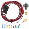 thumbnail image 1 of MasteelfCA 1 Set Electric Fan Relay Kit Thermostat Installation Hardwares Wiring Set Supply, 1 of 8