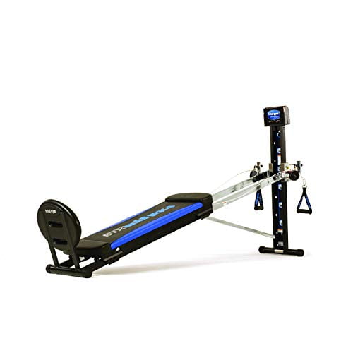 Total Gym XLS Men s and Women s Universal Total Body Home Gym Workout Machine with Ab Crunch Bench Wing Attachment Exercise Chart and Training Deck Walmart