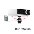 thumbnail image 4 of Soporte de pared universal Liboer para proyector, ajuste 360°, 4 of 6