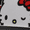 Black, variant on Little and Big Girls Hello Kitty License Slides