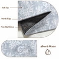 thumbnail image 6 of 6'x9' Area Rugs, Haze Blue Boho Indoor Outdoor Area Rug for Living Room Bedroom, Neutral Middle Century Turkish Pattern Washable Bathroom Rugs Kitchen Floor Carpet Mats Home Decor Aesthetic, 6 of 8