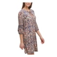 thumbnail image 3 of Tommy Hilfiger Women's Shift Dress, Sky Captain/Sand, 6, 3 of 3