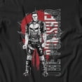 thumbnail image 3 of Marvel Spider-Man Brand New Day Men's The Punisher Red Distressed Skull T-Shirt (Black, S-XXXL), 3 of 4