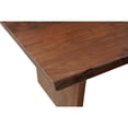 thumbnail image 4 of Taran Designs Belmont 96" Live Edge Solid Wood Dining Table in Dark Brown, 4 of 5