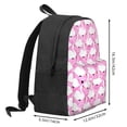 thumbnail image 3 of Zufioo Beautiful Swans Pattern Adult Backpack,Wear-resistant and Breathable Multi-pocket Backpack, Suitable for Travel, Business and Outdoor Activities, 3 of 9