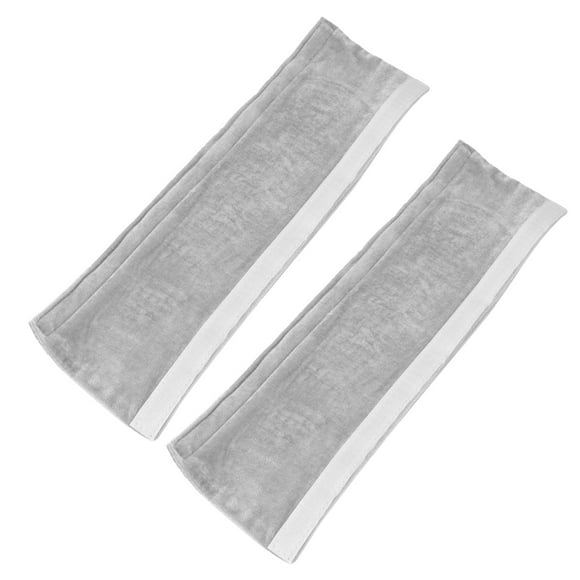 Housses Douces pour Poignées de Frigo, Protecteur de Poignée de Four, Crochet Confortable pour Frigo Micro-Ondes Noir, Gris