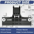 thumbnail image 2 of W10350375 Dishwasher Top Rack Adjuster for Whirlpool Kenmore KitchenAid, 2 Pack, 2 of 5