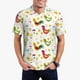 thumbnail image 1 of Fotbe Chickens A Camiseta Polo de Golf para Hombre con Estampado – Camisa Deportiva Transpirable con Cuello Abotonado-Small, 1 of 6