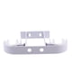 thumbnail image 5 of Soportes de de 2 Piezas, Soportes de Poste de Montaje , Aleación de Aluminio, Apto para Barras de 26 Diámetro , Blanco Aleación de aluminio blanco perfecl Soporte de varilla de cortina, 5 of 8