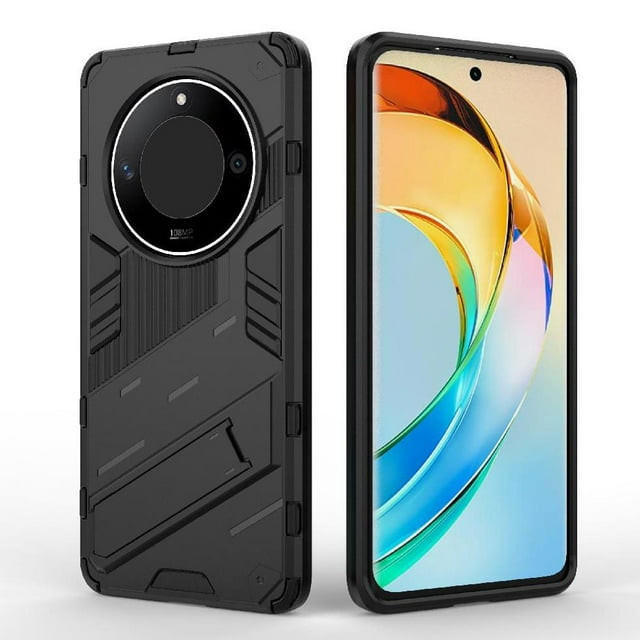 Funda para Honor Magic 6 Lite 5G Protección A Prueba De Golpes Con Soporte De TPU Duradero Y Práctico