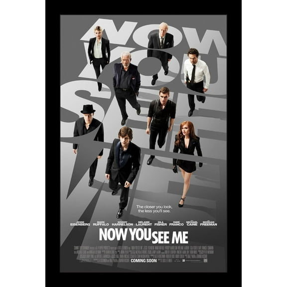 NOW YOU SEE ME - 11x17 Framed Movie Poster