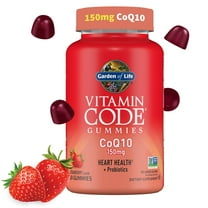 Garden of Life Vitamin Code Gummies CoQ10, Strawberry, 60 Gummies