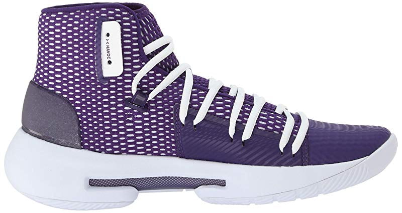 under armour purple basketball shoes