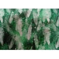thumbnail image 5 of oneOone Cotton Silk Green Fabric Feather Diy Clothing Quilting Fabric Print Fabric By Yard 42 Inch Wide-G2, 5 of 6