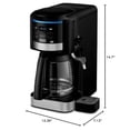 thumbnail image 3 of Cuisinart Coffee Plus Cafetera Programable 12 Tazas + Chorro de Agua Caliente, 3 of 5