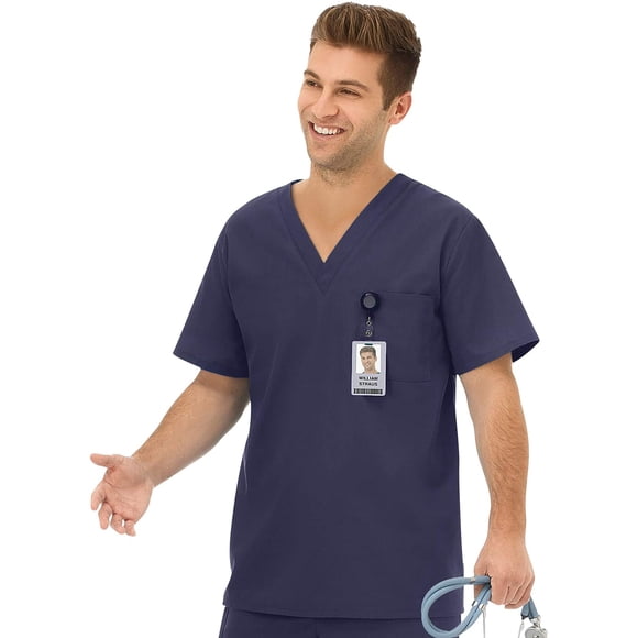 Fundamentals 14900 Unisex One Pocket Scrub Top