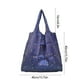 thumbnail image 3 of Bolsa de compras reutilizable, plegable e impermeable de nailon ZJT250123199 | Bolsa resistente de gran capacidad con compartimento oculto | Bolsa ecológica multicolor para comestibles, viajes y, 3 of 5