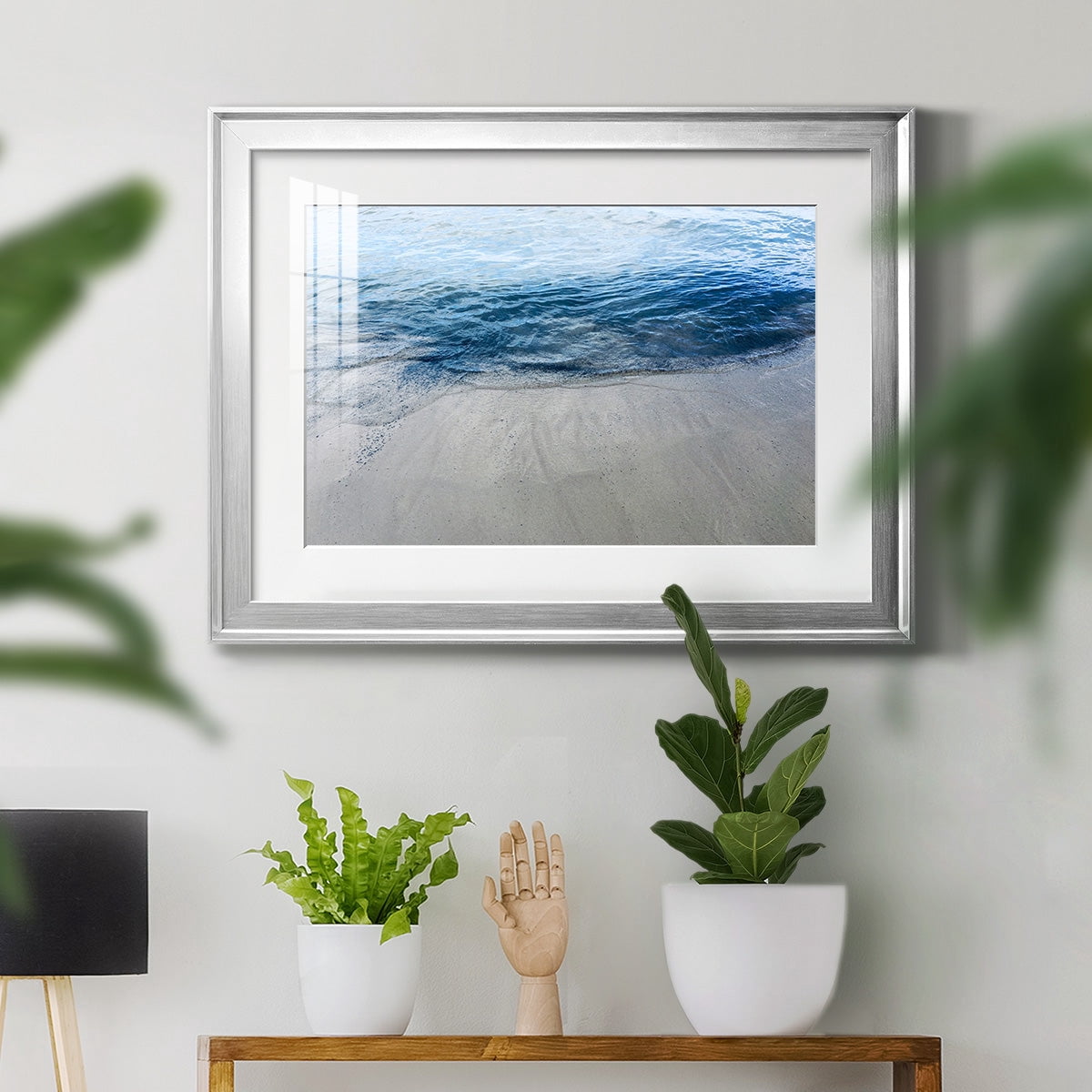 Aegean Blue Water Premium Framed Print - Ready to Hang