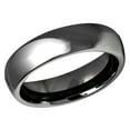 thumbnail image 1 of Men's Women's Tungsten Wedding Band Engagement Ring 6mm Dark Grey Classic Ring, SZ 12.5, 1 of 1