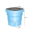 thumbnail image 4 of Lavadora plegable Lavadora de esterilización con luz azul (azul Reino Unido) Ndcxsfigh Libre de BPA, 4 of 8