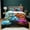 Color3, variant on Minecraft Duvet Cover Set 3 Pieces Game Light-Weight Bedding Set Ultra Soft Comfortable Quilt Cover with Pillowsham