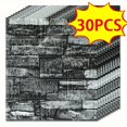 thumbnail image 1 of 20/30/40//50pcs 3D Wall Tile Sticker, Foam Brick Self-Adhesive Anti-Collision Sticker,, 1 of 5