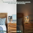 thumbnail image 5 of Horses Bedside Table Lamp LED Warm Lights with USB Charging Port Retro Cylinder Desk Lamps, 5 of 7
