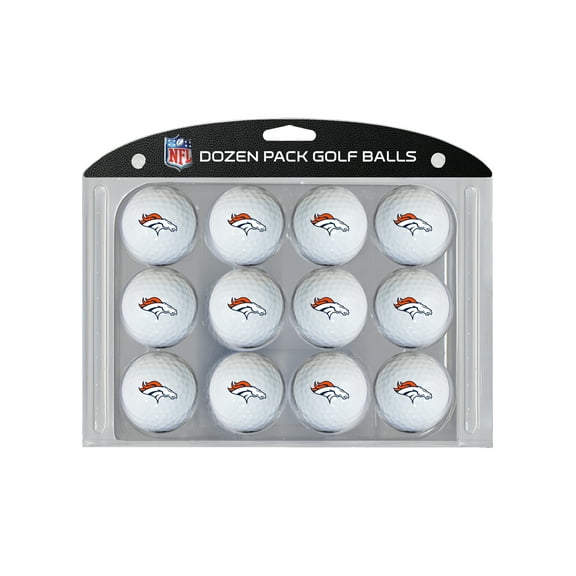 Team Golf Denver Broncos Golf Balls, 12 Pack