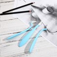 thumbnail image 3 of 1 conjunto de toallitas de dibujo de plástico con toallitas con cubiertas de punta de esponja Sketch Skeing Sombras de pintura de sombras para dibujar para dibujar, 3 of 6