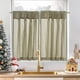 thumbnail image 1 of Cortinas de Lino Jinchan con Pinzas para Cocina 36 cm 2 Paneles, 1 of 9