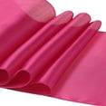 thumbnail image 4 of Unique Bargains Satin Silk Polyester Table Runners for Wedding Parties (10 Count) Rose Red 12"x108", 4 of 5