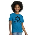 thumbnail image 4 of Oh Snap Camera Snapshot Cute Hobby Crewneck T Shirts Boy Girl Teen Brisco Brands XS, 4 of 6
