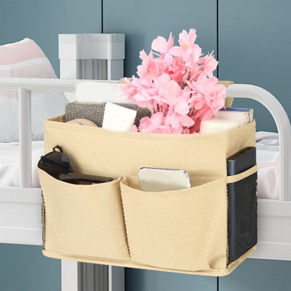 Home Textile Storage Multifunctional Bedside Organizer for Dorm Rooms and Home Use - Hanging Caddy with Pocket Design for Convenient and Storage