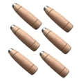 thumbnail image 2 of Luzkey 6Pcs Kitchen Cutter Grips, Wood Knife Handles, Supplies Chef Cutter Handles, Repair Parts, Kitchen Knife Replacement Handles Brown, 2 of 8