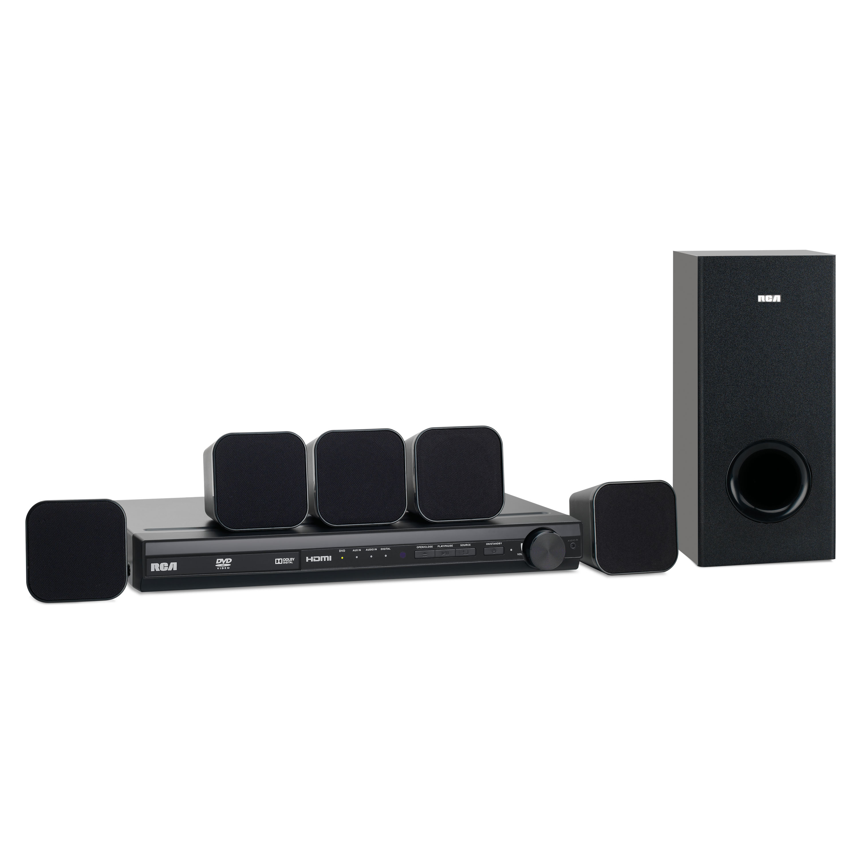 RCA Home Theater System W DVD Player WiFi 200W Surround Sound 1080p 5.