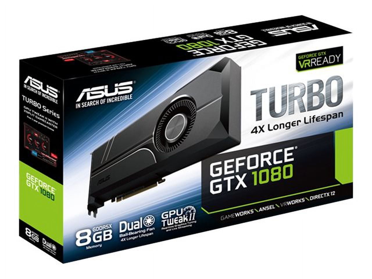 Asus Turbo Gtx1080 8G Graphics Card TURBO GTX1080 8G Walmart