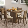 thumbnail image 2 of Juego de Comedor Madesa Lexy con 4 Sillas Marrón/Beige Madesa con 6 Sillas, 2 of 9