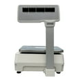 thumbnail image 5 of INTSUPERMAI Price Computing Supermarket Bench Scale 66lbs with Thermal Label Printer, 5 of 9