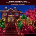 thumbnail image 2 of Cadena de luces navideñas ODEETRONIC, 6,6 m, 100 rojas, incandescentes, 120 V, 2 of 6