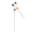thumbnail image 1 of 1pc Hanfu Hairpin Magnolia Flower Hairpin with Tassels Fairy Hair Accessory, 1 of 7
