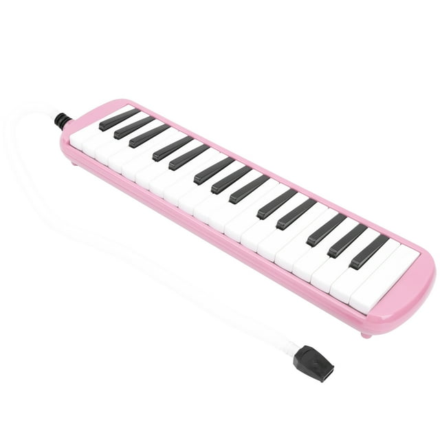 Wind Musical Instrument, Sound 32 Keys IRIN Melodica, With Bag For School Children Beginner Practice Music Training Pink