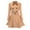 Khaki, variant on qucoqpe Women's Double Breasted Pea Coat Winter Mid-Long Trench Coat with Belt