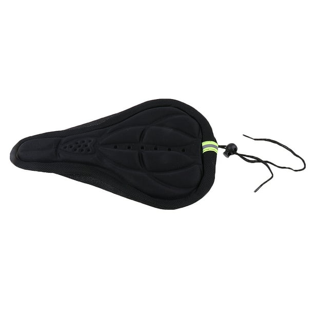 Cojín de Bicicleta Sunnimix 1pc Duradero Almohadil 3D Sil Negro