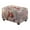 Cardinal Cherry Blossom, variant on Xixirimido Marble Dark Blue Pattern Ottoman Cover Rectangle Stretch Footrest Stool Cover for Storage Ottoman, Foot Stool Slipcover Protector with Nonslip Elastic Bottom, Small