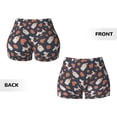 thumbnail image 3 of Sikiie Cute Puppy Print Workout Shorts Women Scrunch Butt Gym Shorts Seamless High Waist Tummy Control Yoga Biker Athletic Shorts, 3 of 5