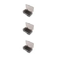 thumbnail image 2 of kurtrusly Fishing Tool Storage Box Solid Color Multi Compartment Replacement Bait Lure Fish Tools Case Organizer Accessories Grey 3Set, 2 of 6
