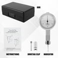thumbnail image 1 of AMERTEER Dial Test Indicator Stainless Steel Adjustable Probe 0-0.03” Measuring Range 0.0005” Accuracy Horizontal Test Indicator, 1 of 8