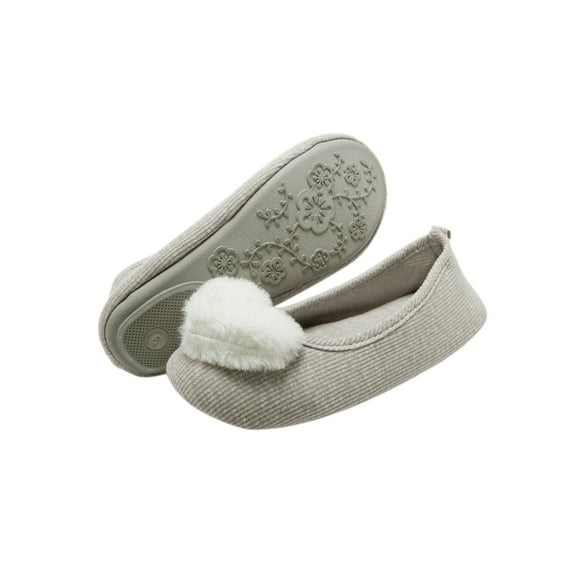 NK FASHION Women's Non-Slip Slippers Indoor House Soft Cotton Flat Shoes Non-Slip Slippers Cozy Memory Foam Slippers Slip On