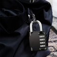 thumbnail image 3 of 4-Digit Combination Padlock, 2-Piece Combination Padlock 4-Digit Combination Padlock Waterproof And Rustproof, Suitable For Homes, Schools, Businesses, Lockers And Other Places, 3 of 5