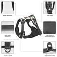 thumbnail image 3 of Vsdgher Camping Caravan 2 Pattern Dog Harness,No Pull Pet Harness with Soft Padded Handle,Adjustable Reflective Vest with 2 Buckles,4 Slide Buckles,S-XL X-Large, 3 of 4
